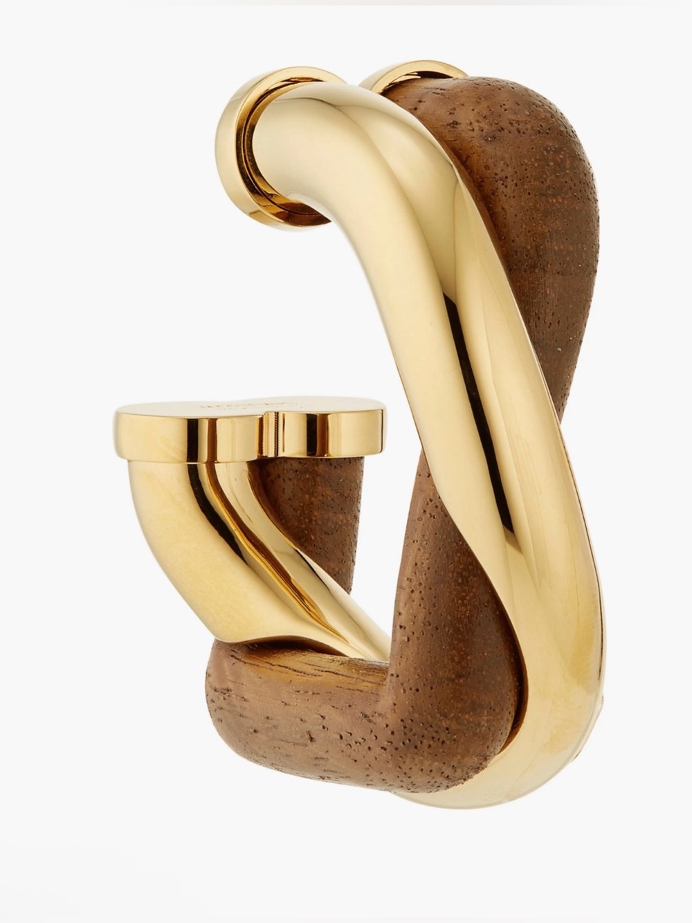 *NWT* Jacquemus Les Boucles Doppio Hoop Earrings - Picture 5 of 6